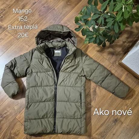 Zimná bunda, mango,152