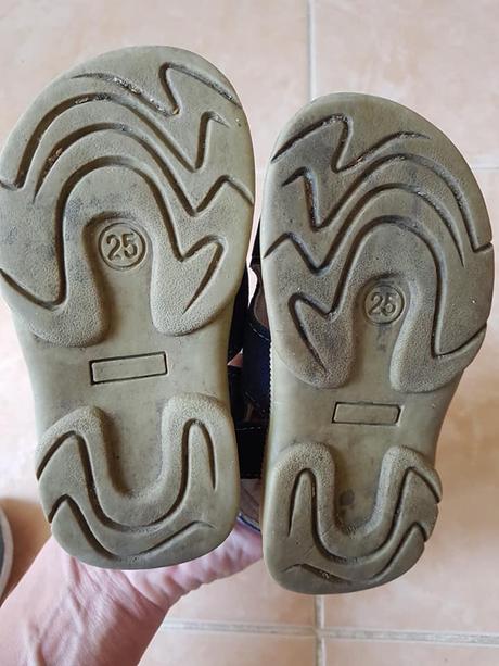 Chlapčenské sandálky č.25, 25