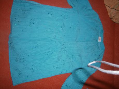 Tehotenská tunika s trblietkami, 36