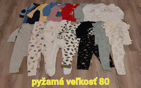 Oblecenie pre chlapca, 68–80
