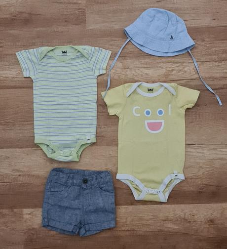 Balíček letných vecičiek, veľ. 62/68, top stav, 68–80