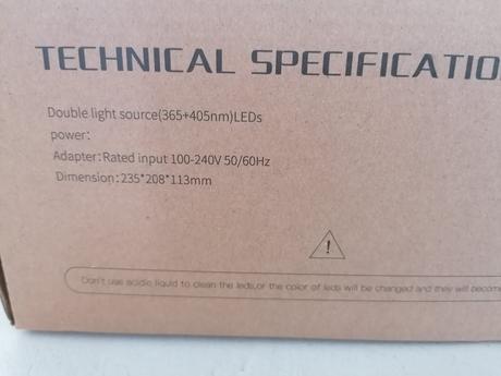 Uv led lampa,