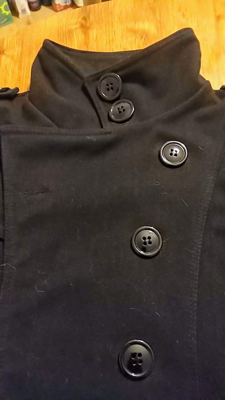 Sexi flaušový kabátik veľ. s/36, s