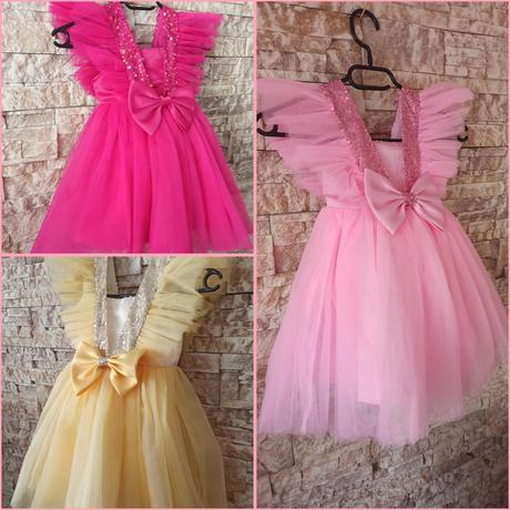 Šaty pre dievčatko, 86 - 140