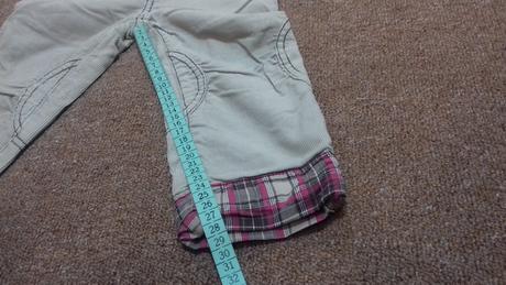 Zateplené nohavice menčestrové, dopodopo,92