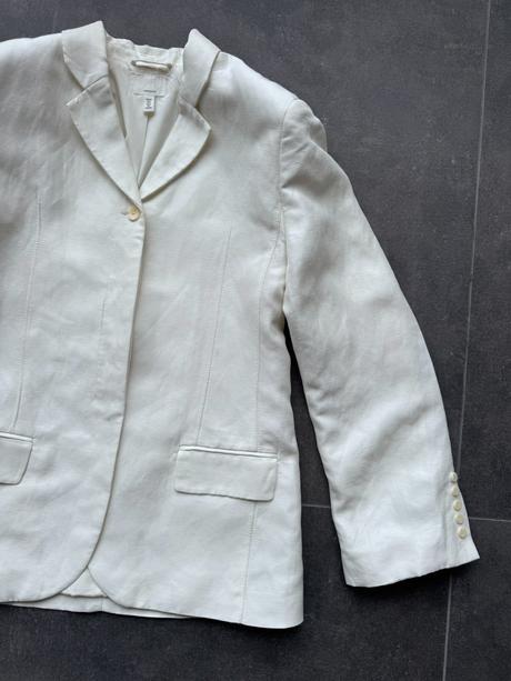 H&m - sako z ľanovej zmesi, h&m,s