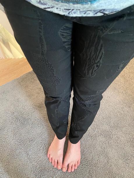 Damske cierne rifle tracy & tony, 42