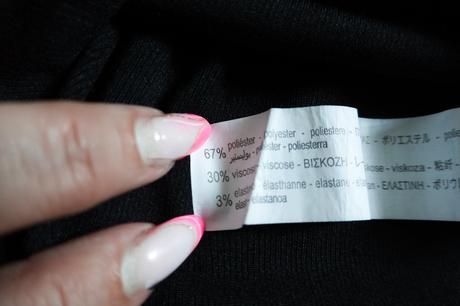 Body zaya s asymetrickým výstrihom, zara,l
