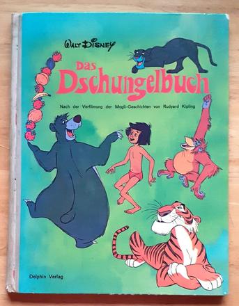 Das dschungelbuch, walt disney,