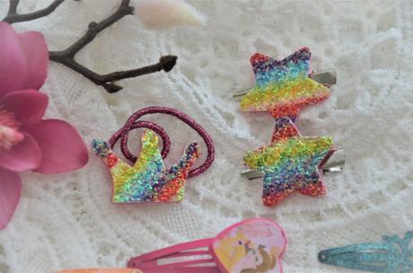 Sponky+gumičky do vlasov,