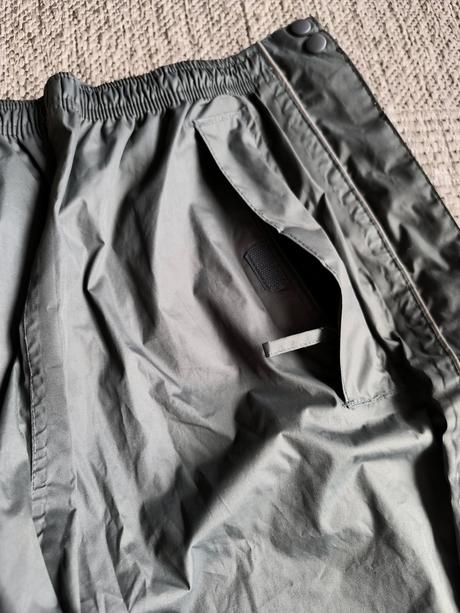 Nepremokavé nohavice, celorozopínacie, xl