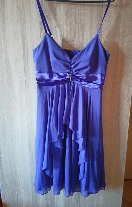 Spoločenské šaty fialové, bonprix,42