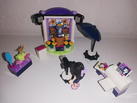 41305 lego friends emma a fotografický ateliér, 
