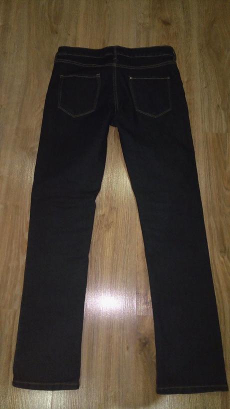 Indigové jeansy, h&m,158
