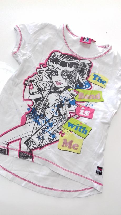 Monster high tričko, disney,128