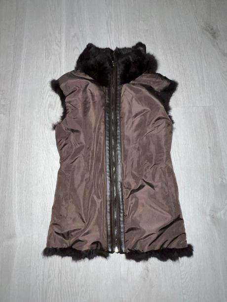 House of gilet rabbit luxusna kozusinova vesta, l