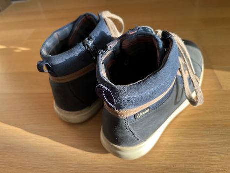 Kožené poltopánky - goretex, ecco,34