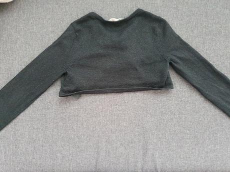 Čierne bolerko, h&m,122
