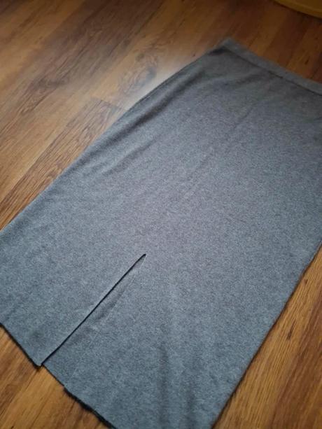 Kašmírová sukňa vlnená, l