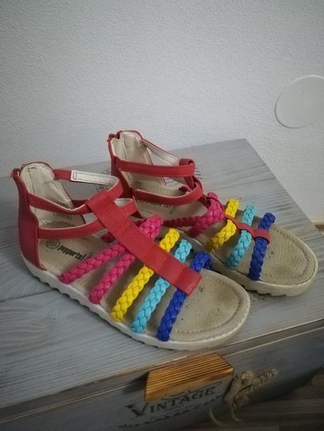 Pestré sandálky, pepperts,34