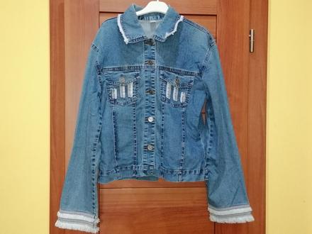 Štýlová riflová bundička, l