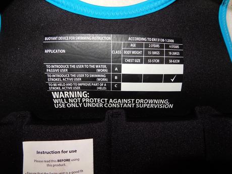 Detská plávacia vesta,