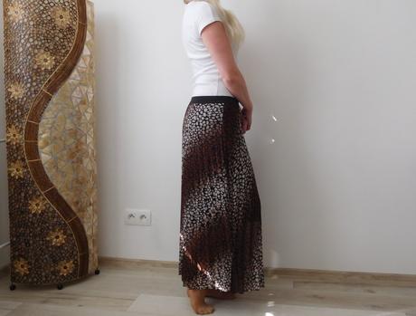 Plysovaný tyl suknička dlhá 90 cm,, 36