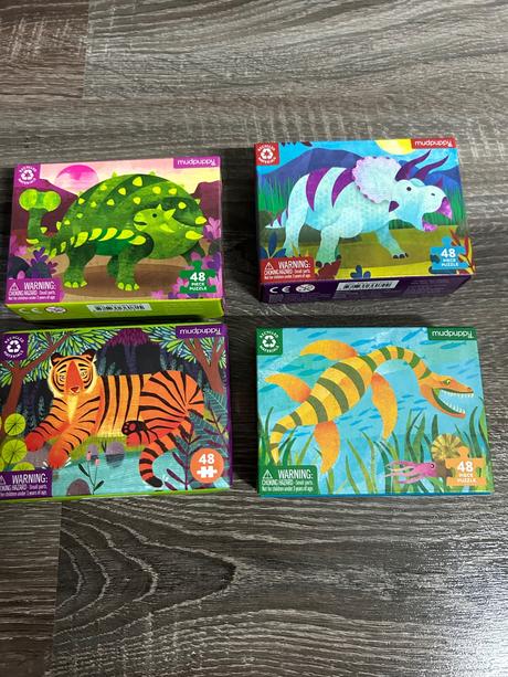 Mudpuppy detske puzzle 4 balenia, 