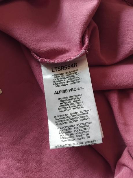 Športove tričko, alpine pro,s