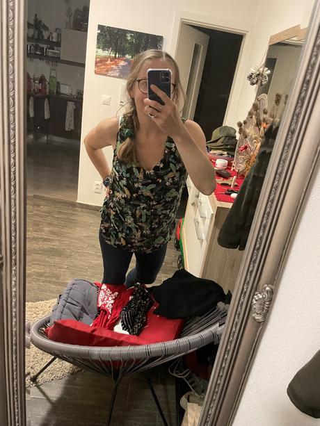 Farebná ľahká blúzka/top, m