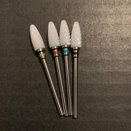 Keramické frézky do brúsky na nechty, 