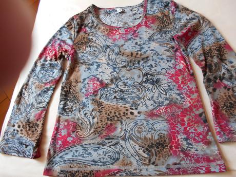 Viacfarebné tričko, m