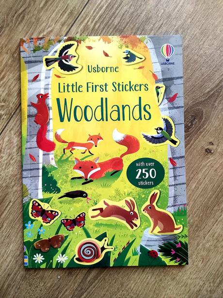 Nálepkové zošity od usborne, 