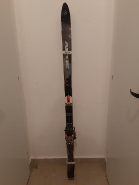 Lyže s viazaním, 150-159 cm