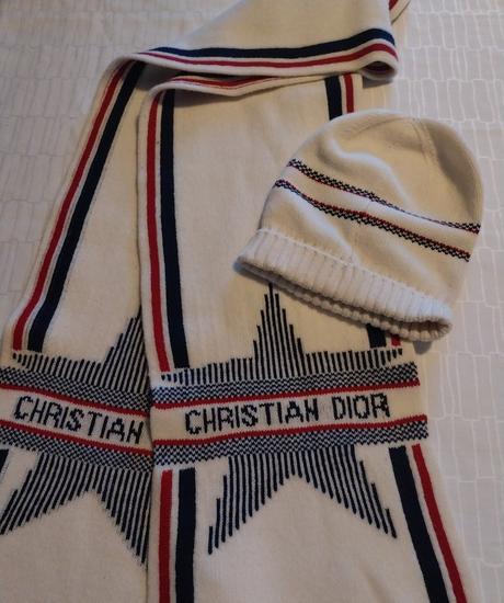 Originál christian dior šál a čiapku, louis vuitton
