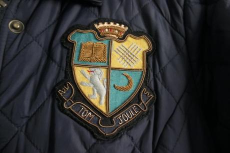 Joules luxusna presivana damska bunda m/l, l