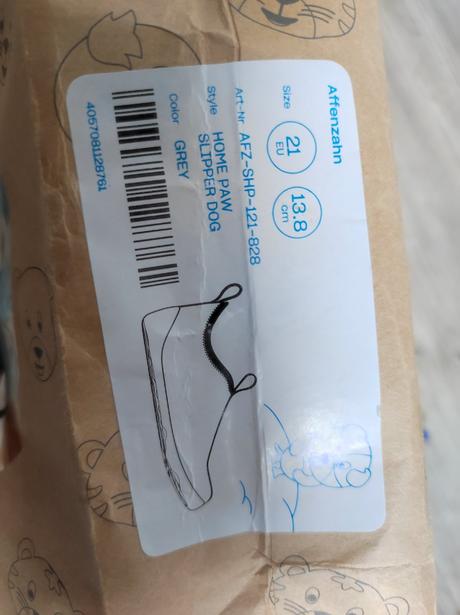 Homie (home paw) slippers (papuce), affenzahn,21