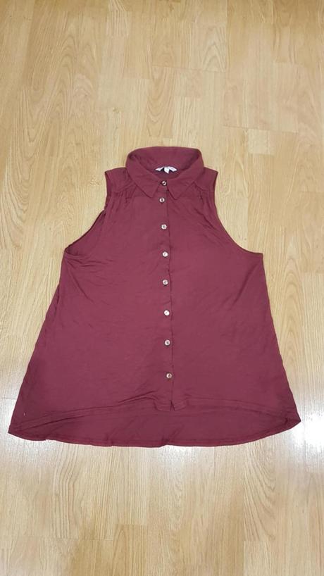 Baklažánová blúzka v. 40, new look,40