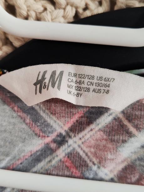 Karované šatky, h&m,122