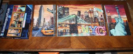 Puzzle new york triptychon  1000, 