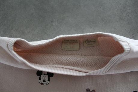 Ružová mikina s mickey mausom, disney,140