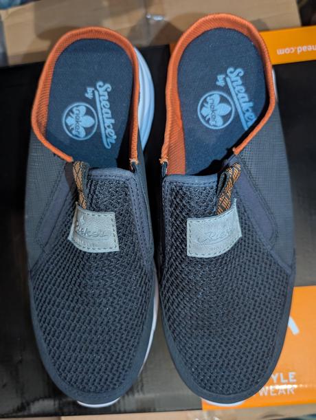 Nenosené rieker topánky s otvorenou pätou, rieker,41