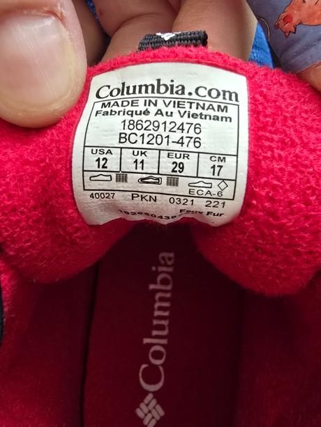 Členkové topánky, columbia,29