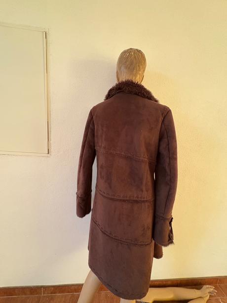 Kožušinkový kabat vel s-m, s