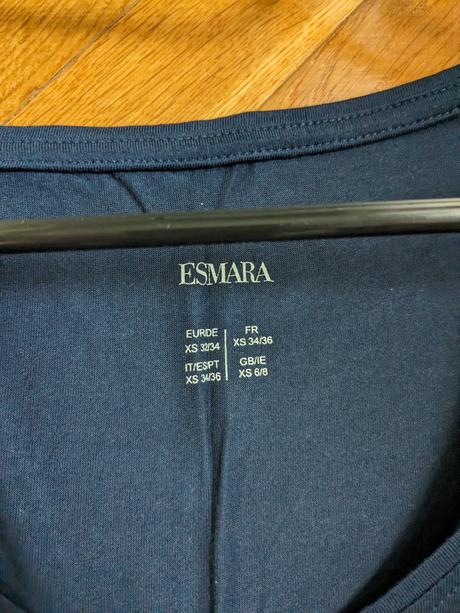Top esmara veľkosť xs, esmara,xs