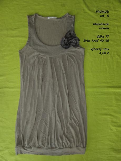 Dlhé tielko, promod (s), promod,s