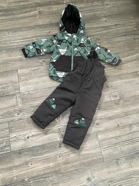 Súprava -bunda/oteplovacky, 92