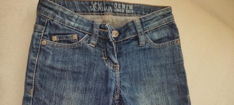 Riflové nohavice slim, s.oliver,128