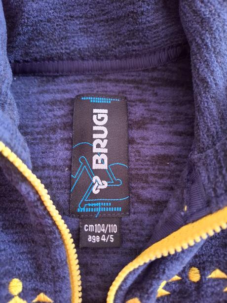 Mikina flisova, brugi,104