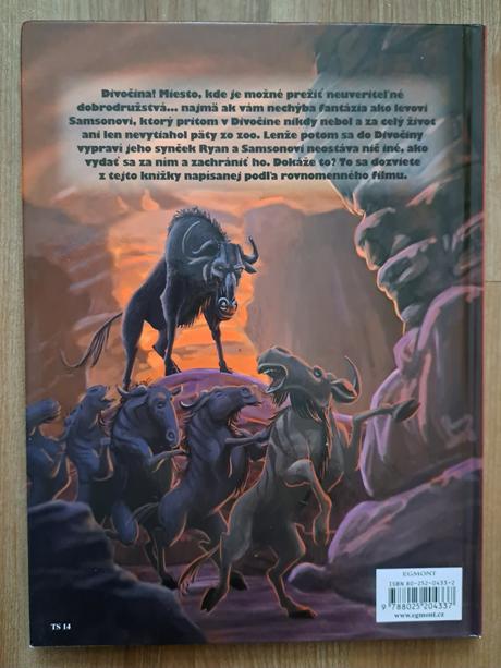 Kniha disney "divočina", 